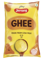 Grocery Godrej Jersey Pure Cow Ghee Pouch 1L [location specific]