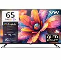 VW 165 cm (65 inches) Pro Series 4K Ultra HD Smart QLED Google TV  (2025)VW65GQ1 