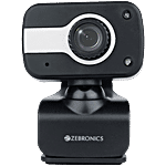 Zebronics Zeb-Crystal clear  Web camera -3P lens (black)[location specific]