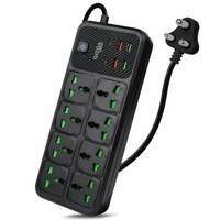 Gizga Essentials 8-Socket Power Strip with USB & Type-C, Surge Protector At Just Rs.903