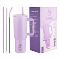 DOCAT 1200ML Stainless Steel Tumbler with Lid and Straw, Hot and Cold Double Insulated Sipper Mug, 100% Leak Proof Coffee Tumbler Cupholder for Office, Gym, Travelling