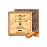 Nat Habit Sandalwood (Chandan) Soap For Skin Brightening, 100% Cold Pressed & Natural