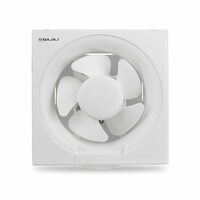 Bajaj AirOut 150 MM 4 Star Dom Exhaust Fan | Back Shutter | 100% Copper Motor | Auto Thermal Protector | Aerodynamaically Designed BladeWhite