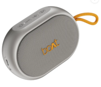 boAt Stone 110, 15 Hrs Playback, TWS Connectivity, Compact Design 3 W Bluetooth Speaker  (Groovy Grey, Mono Channel)