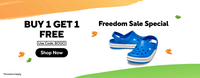 Crocs Sale Special - Buy 1 Get 1 Free 