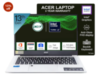 Apply ₹2000 Coupon] acer Professional 14 [New Launch], 13th Gen Intel Core i7-1355U Turbo Boost, 32GB DDR4, 1TB SSD, Win11 Pro, MSO21, 14inch FHD Laptop, 3 Year Warranty, Metal ID, Fingerprint, Backlit KB, Silver,