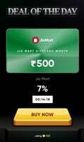 JioMart Gift Card Voucher at 7% Discount on Cred