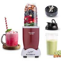 Wonderchef Nutri-blend Activ Mixer Grinder | 500W | 2 Jars | Red