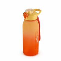 CELLO Rise N Chill Large Sipper Water Bottle, 1230 ml (Yellow Orange)