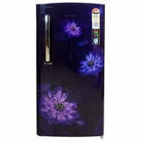 Voltas Beko RDC220B/W0DBE0M 185 Litre 4 Star Direct Cool Refrigerator Dahlia Blue