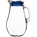 Pasabahce Glass Jug with Blue Lid(location specific)