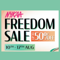 Nykaa Freedom Independence Sale 2025! Up to 50% OFF + Coupons