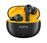 Zepto-- Realme Buds T110 With Ai Enc For Calls Fast Charging Bluetooth In Ear Earbuds (Punk Black)