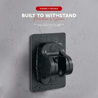 Self Adhesive Hand Shower Holder – Wall Mount Health Faucet Holder for Bathroom