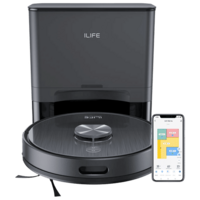ILIFE T20s Pro Robotic Vacuum Cleaner & Mop (Space Gray)