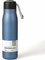 Cross Stainless Steel Vacuum Insulated Water Bottle, Thermal Flask with Rope Handle for hot and Cold Water