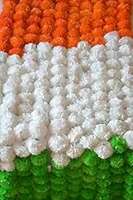 1 String of Tricolor Marigold Flower @ Rs1 + Shipping