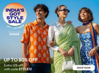 India's Got Style Sale : Up to 80% off + Extra 12% off with code