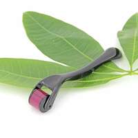 ECosmos Derma Roller with 540 Titanium Alloy Needles, 0.5mm, Promotes Hair Growth