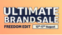 Amazon Ultimate Brand Sale(Freedom Edit)  - Min. 60% off + Coupons + 10% rewards up to ₹1000 + ICICI Bank Offer