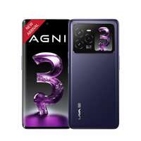 Lava Agni 3 5G (Heather Glass, 8GB+128GB) | Free Replacement @ Home | Without Charger