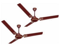 ACTIVA Galaxy Deco with 2 Year Warranty Silent Operation 1200 MM Ceiling Fan  (Brown | Pack of 2)