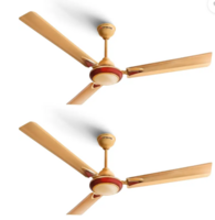Longway Starlite-1 P2 with 2 Year Warranty Ultra High Speed 1200 mm Ceiling Fan  (Golden Beige | Pack of 2)