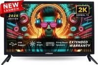 Uniboom ULTIMA 60 cm (24 inch) HD Ready LED TV 2025 Edition with 30W Sounbar Edition - Aura Vision+ Display - Monitor Support - 2 HDMI (24N-ULTIMA)