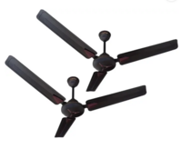 ACTIVA 1200 MM STAR DECO ANTI DUST with 2 Year Warranty 1200 mm Ceiling Fan  (SMOKE GREY | Pack of 2)