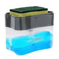 E-Cosmos Smarty 2 in 1 Soap Dispenser for Dishwasher Liquid Holder , Liquid Dispenser Through Pump ( Multi-Color , 400 ML), Small