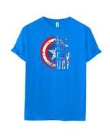 Khakey New Avengers Inspired Boys Tshirt | Captain America Shield & I Can do This All Day Printed Stylish Tshirts for Kids Boy