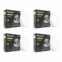 Panasonic 15W LED Round Downlight for Ceiling | Twist & Fit Round LED Modular Surface Ceiling Light