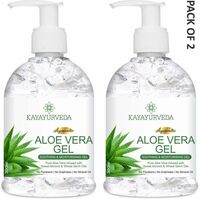 KAYAYURVEDA 100% Pure Aloe Vera Gel for Glowing Face, Skin & Hair (600 ml)