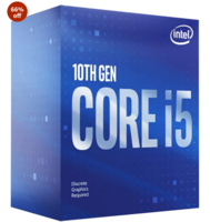 Intel 10th Gen Desktop Processor 4.30 GHz FCLGA1200 Intel Q470, Intel Z490, Intel H470, Intel B460, Intel H410 (10400F)