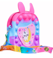 Trending Supplies Cute Pop It Bag, Crossbody Bag for Kids, Pop it Bag for Girls, Fidget Toy Shoulder Bag, Cute Purse, Sling Bags for Girls Multicolor