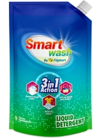 Grocery - Smart Wash by Flipkart 3 in 1 Action Liquid Detergent 1L(location specific)