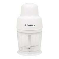 Faber PRO 250W Chopper 500 ml | 2 Blades, Whisking Blade Attachment,Spatula | BPA Free Plastic, White