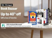 Book Bazaar Upto 45% off (13th-17th august)
