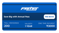 NHAI Fastag Annual Pass - Prebooking Opened