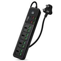 Gizga Essentials 2500W Extension Board with USB & Type-C Ports – 2M Cord  At Just Rs.619