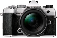 OM SYSTEM OM-5 Mirrorless Camera with 12-45mm f/4 PRO Lens (Silver)