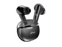 pTron Bassbuds Mojo 34Hrs Playtime, Stereo Calls, BT 5.3,Type C Charging & IPX4 (Black)(location specific)