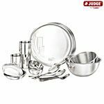 Classic Stainless Steel Dinner Set 24 pcs