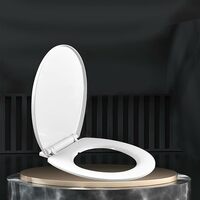 WASSMIST Toilet Seat Cover Set - Durable Toilet Seat Cover | Fits Most Standard EWC Commodes | Premium Finish
