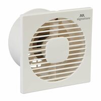 RR SIGNATURE VENTO GRILL 150 MM - WHITE (3 Year Warranty)