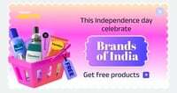 Super Money x Flipkart Minutes - get free products - Add products worth 100 or more and get Flat 100 off