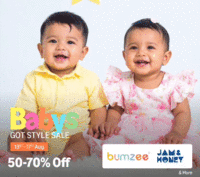 Baby’s Got Style Sale: 50-70% Off on Rompers, BodySuits & More [13th - 17th August]