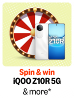 Amazon funzone: spin & win chance to win iqooz10r 5g/rs 10/rs 20