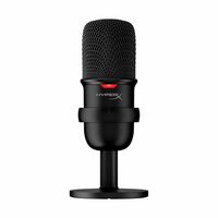 HyperX Solocast-USB Condenser Gaming Unidirectional Microphone,for Pc,Ps4,and Mac,Tap-to-Mute Sensor,Cardioid Polar Pattern,Gaming,Streaming,Podcasts,Twitch,YouTube,Discord(Hmis1X-Xx-Bk/G,Black)