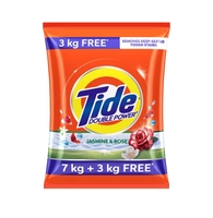 Tide plus deterge  10kg nt washing powder jasmine  rose (location specific) 